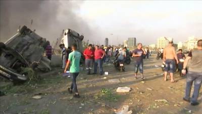 Власти Ливана назвали причину взрыва в Бейруте