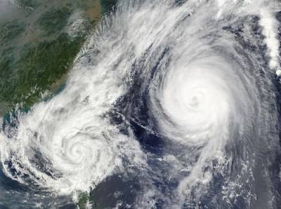 Тайфун "Хагупит" надвигается на Дальний Восток