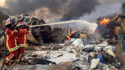 ФОТОФАКТ: Последствия взрыва в Бейруте