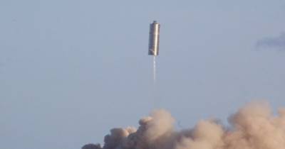 Прототип Starship совершил первый успешный полет на 150 метров