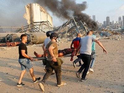 Число жертв взрыва в Бейруте достигло более 100