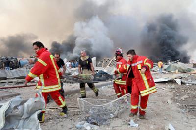 Среди серьезно пострадавших от взрыва в Бейруте не нашли россиян
