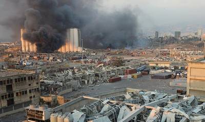 Число погибших в результате взрыва в порту Бейрута выросло до 100 человек