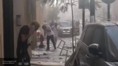 Россиянка показала разрушенные взрывом дома в Бейруте
