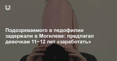 Подозреваемого в педофилии задержали в Могилеве: предлагал девочкам 11−12 лет «заработать»