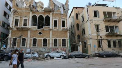 В Бейруте около 300 тысяч человек остались без жилья из-за взрыва