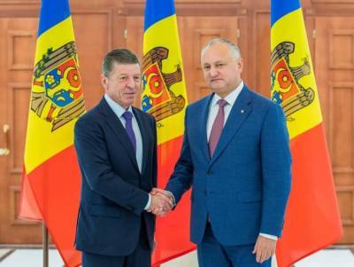 Президент Молдавии обсудил с представителем президента РФ кредит в 200 млн евро