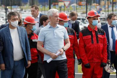 Сергей Собянин открыл развязку на Киевском шоссе после реконструкции