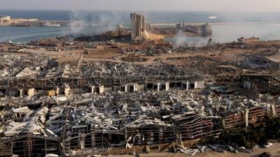 После взрыва в Бейруте запасов зерна в Ливане осталось меньше чем на месяц