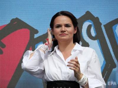 Тихановская уверена, что ЦИК зарегистрировала ее кандидатом в президенту Беларуси, "чтобы посмеяться"