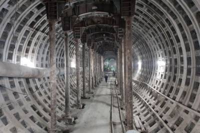 Ростехнадзор приостановил строительство новой линии метро в Петербурге