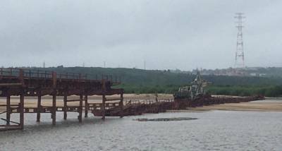 Военная прокуратура начала проверку по факту обрушения моста в ЕАО