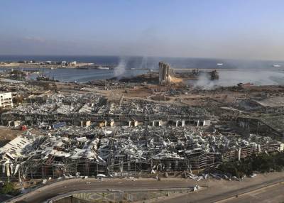 Глава порта Бейрута: склада пиротехники у места взрыва не было