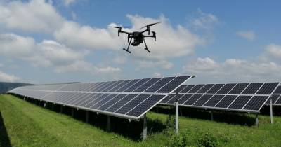Солнечные электростанции проинспектируют дронами