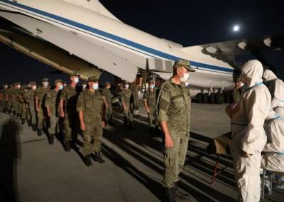 Из Сирии в Новосибирск вернулся медицинский отряд спецназначения