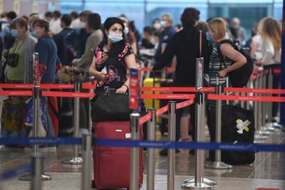 Названо число покинувших Россию в первый день запуска международных рейсов