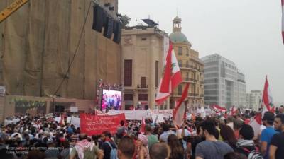Жители Бейрута вышли на протест против коррупции