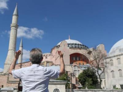 Реджеп Эрдоган - Муэдзин мечети Айя-София в Стамбуле умер от сердечного приступа - gordonua.com - Турция - Стамбул