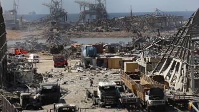 Взрыв в Бейруте произошел из-за аммиачной селитры, изъятой с российского судна