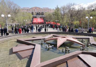 В Улан-Удэ сквер у Мемориала Победы хотят превратить в парк