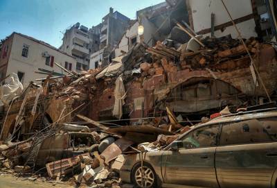 «Роскосмос» показал последствия взрыва в Бейруте на фото со спутника