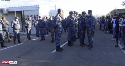 Полиция задержала шесть участников акции против эксплуатации Амулсарского месторождения