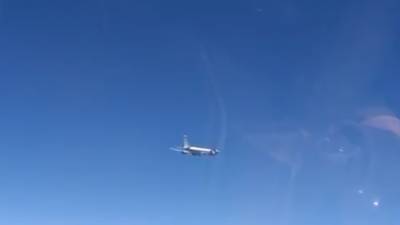 Перехват самолетов-разведчиков США над Черным морем попал на видео