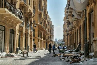 Названа возможная сумма ущерба от взрыва в Бейруте
