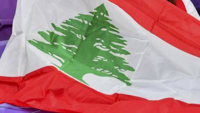 Здание мэрии Тель-Авива украсили флагом Ливана в знак солидарности
