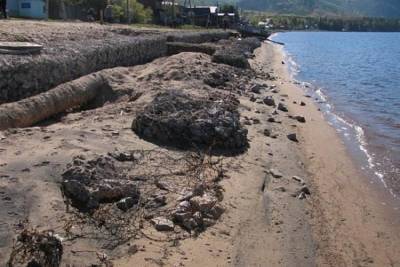 В Бурятии за 6 лет берегоукрепление у Байкала почти разрушилось