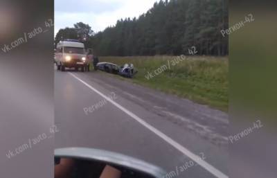 В Кузбассе пьяный водитель Lada устроил ДТП с «перевёртышем»