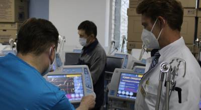В чебоксарской больнице заработали 29 аппаратов ИВЛ
