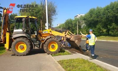 В Перми в рамках нацпроекта ремонтируют дорогу на улице Калинина