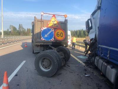 Двое водителей получили травмы в ДТП на М11 в Тверской области