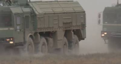 На полигоне Капустин Яр в Астрахани провели боевые пуски из "Искандеров" - видео