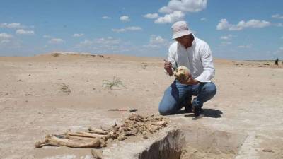 Археологи обнаружили захоронение ребёнка времён гунно-сарматского периода в Актюбинской области