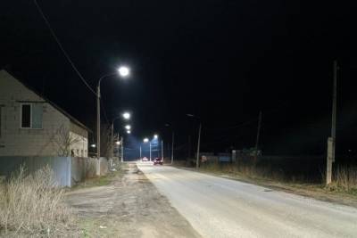 Еще на двух дорогах Рязанской области оборудовали освещение