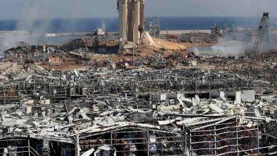 Бейрут: взрывоопасный груз лежал на складе 6 лет, но власти на это не реагировали