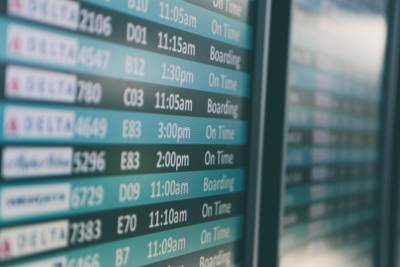 Компания Аэрофлот отменила ранее запланированные международные рейсы до конца августа