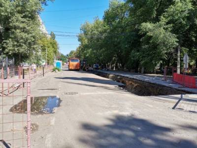 На два месяца в Воронеже перекрыли участки двух улиц