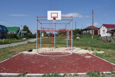 В ульяновских дворах поставили 80 спортплощадок