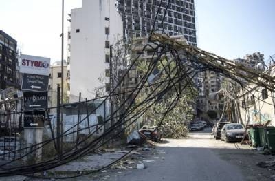 Власти Ливана заявили об отсутствии денег для ликвидации последствий взрыва
