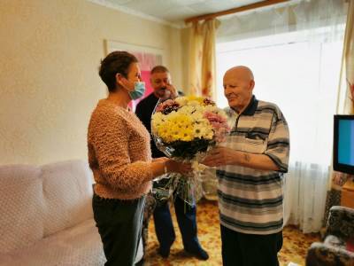 Житель Томари Илья Стремужевский отпраздновал 90-летие