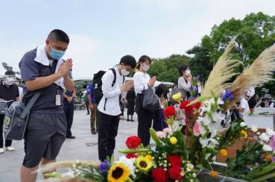 В Хиросиме почтили память жертв атомной бомбардировки 1945 года