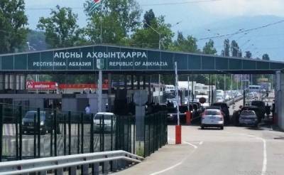 За пять дней границу России с Абхазией пересекли 100 тыс. человек