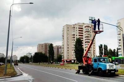Новые энергосберегающие светильники устанавливают в Липецке