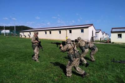 Украинские десантники принимают участие в военных учениях «Saber Junction — 2020» (ФОТО)
