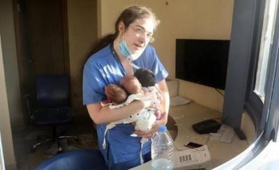 Медсестра спасла жизни трех новорожденных во время взрыва в Бейруте