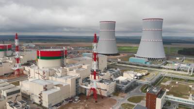Загрузка ядерного топлива на первом энергоблоке БелАЭС