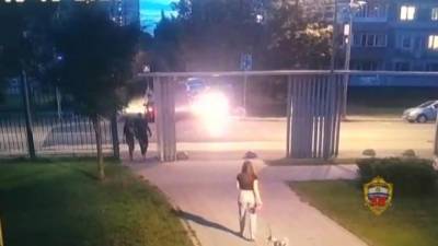 МВД опубликовало видео наезда на двух женщин в Батайском проезде в Москве